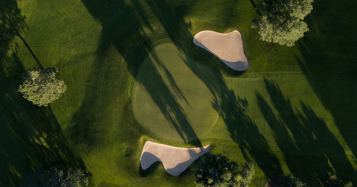 Beautiful golf course landscape representing Trout National designed by Tiger Woods TGR